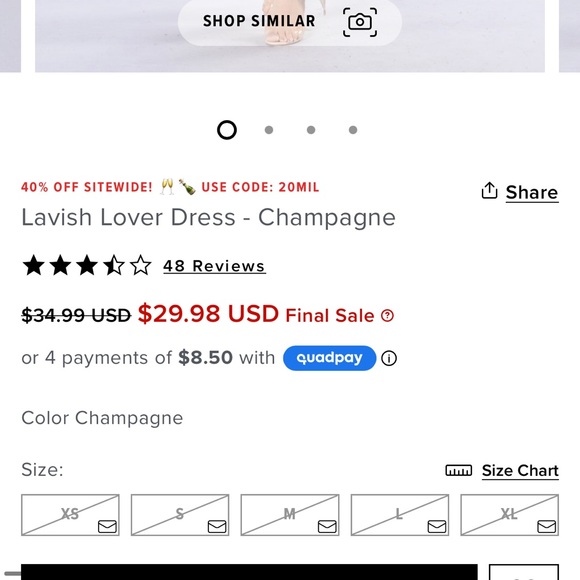 Fashion Nova Lavish Lover Dress - Picture 5 of 9